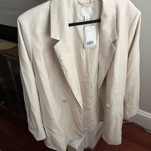 H&M double breasted jacket